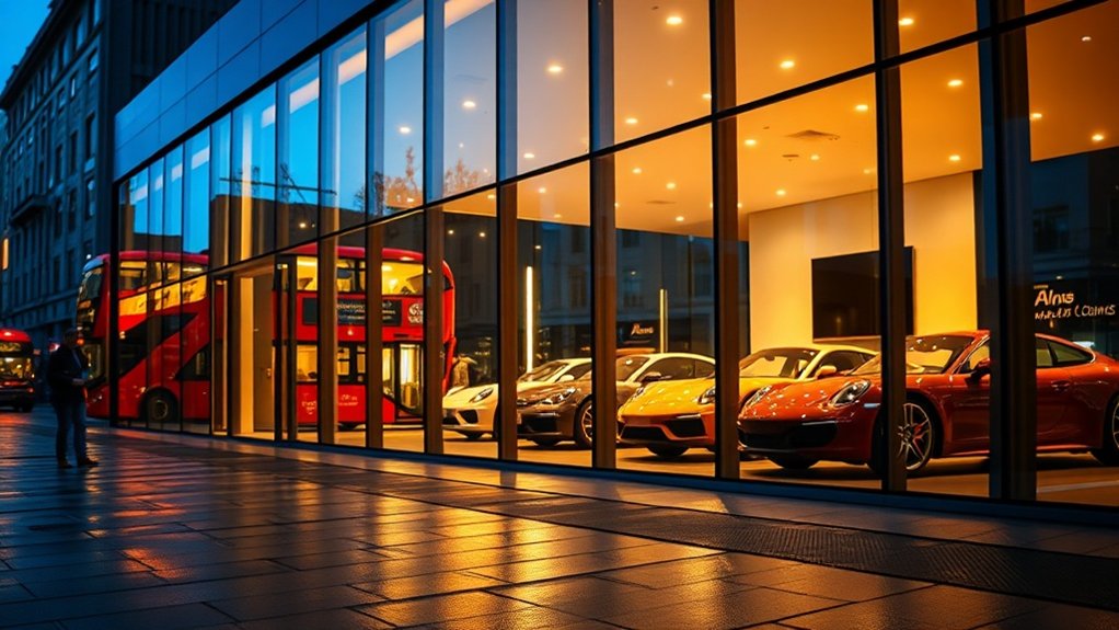 Car Showroom Glazing Camden Town
