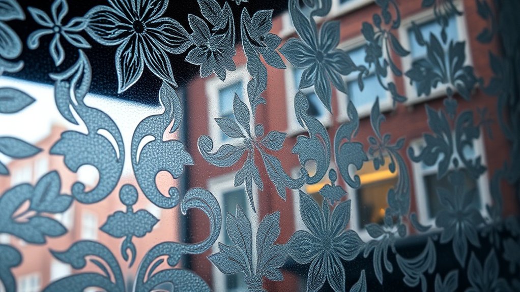 Patterned Decorative Glass Camden Town