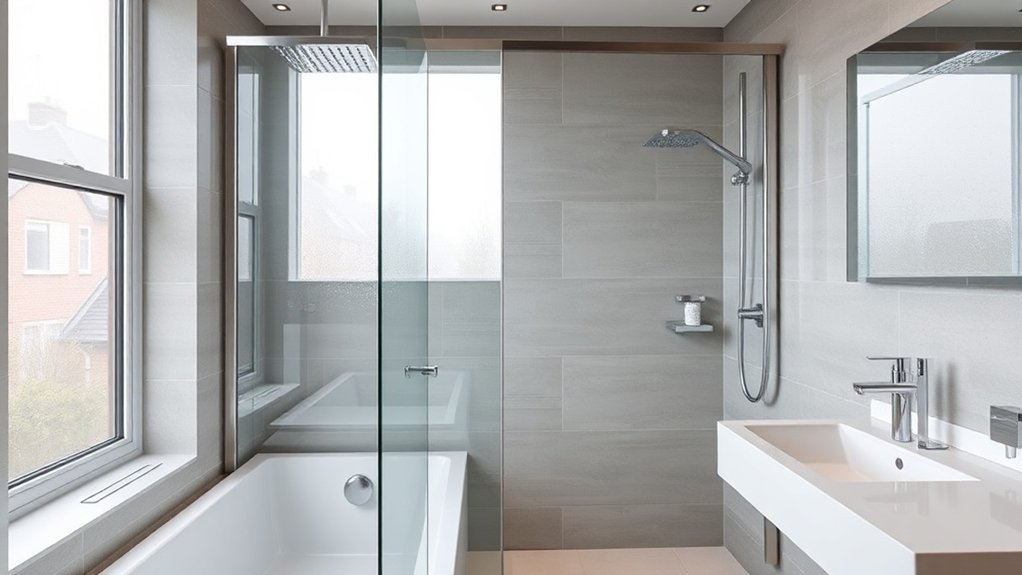 Semi-Frameless Shower Screens Camden Town