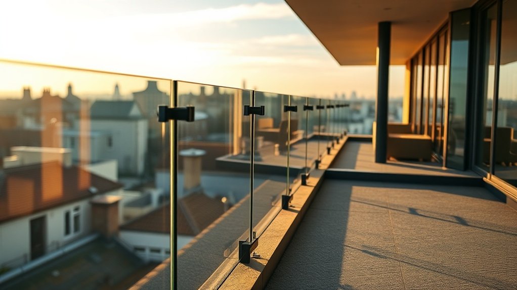 Terrace Glass Balustrades Camden Town
