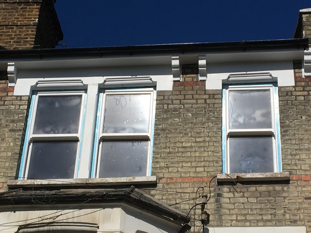 New uPVC sash windows fitted on Victorian terrace in Camden Town